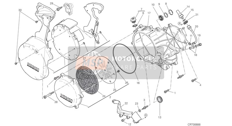 Ducati SUPERBIKE 1299 S ABS EU 2015 Kupplung für ein 2015 Ducati SUPERBIKE 1299 S ABS EU