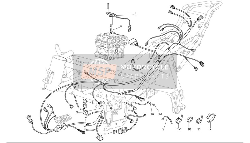 67090301A, Spark Plug Champion RG59V, Ducati, 0