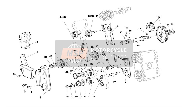 45110161A, Bushing, Ducati, 0