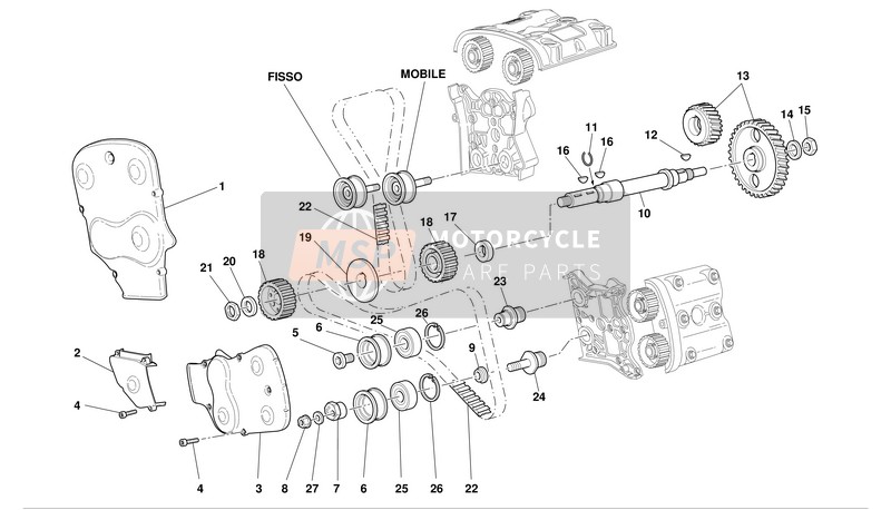 Ducati SUPERBIKE 998 BIP-MON Usa 2003 Horaire pour un 2003 Ducati SUPERBIKE 998 BIP-MON Usa