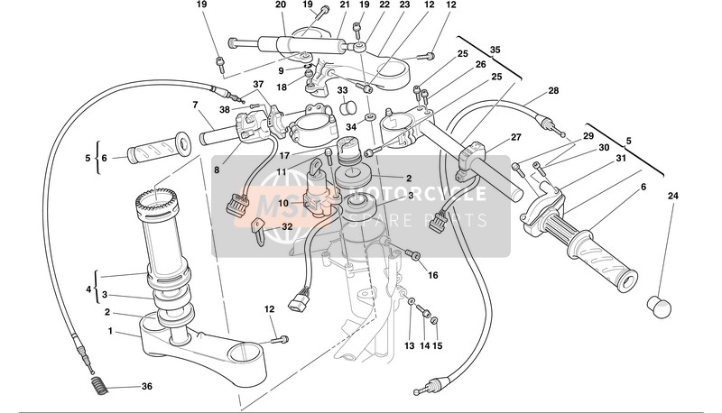 65520091A, Startersteuerung, Ducati, 1