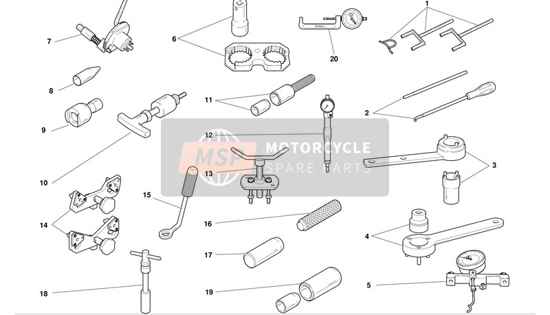 887131781, Micrometer For Tightening Connecting Rod, Ducati, 0