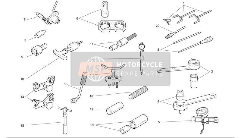 Outils de service d'atelier 1