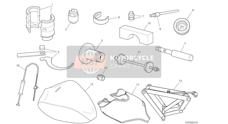 Outils de Un service d'atelier (Cadre)