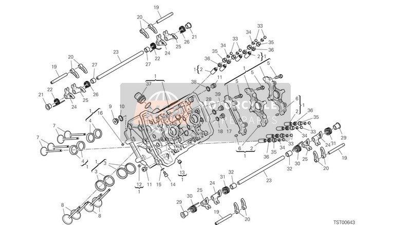 84011991AI, Reglage Culbeteur Fermature 4.95 mm, Ducati, 0