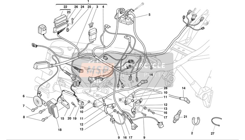 67090071A, Spark Plug Champion RA4HC, Ducati, 2