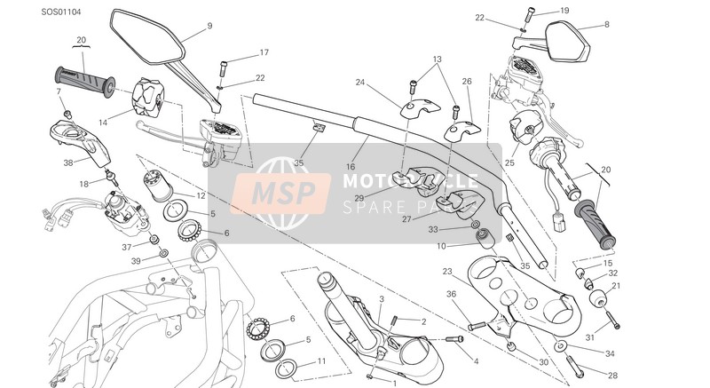 77157248B, Tornillo Tceif M8X22, Ducati, 1