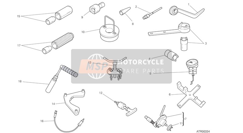 Ducati XDIAVEL S US 2017 Workshop Service Tools, Engine for a 2017 Ducati XDIAVEL S US