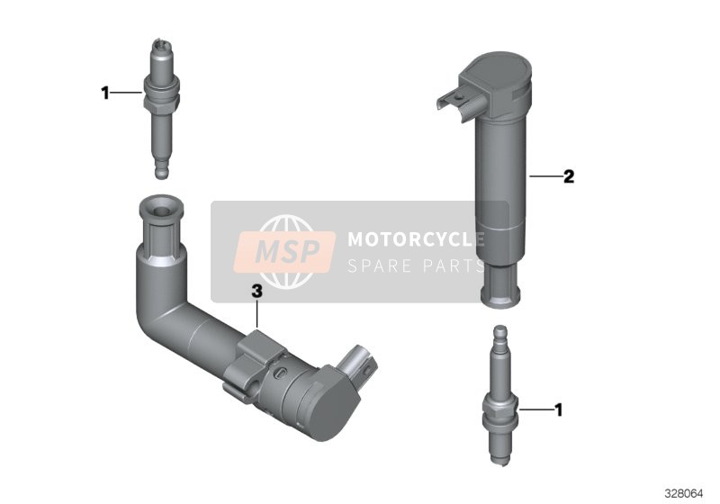 12137715855, Bobina De Encendido Izquierda, BMW, 0