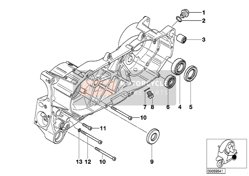 Engine Housing Mounting Parts 2