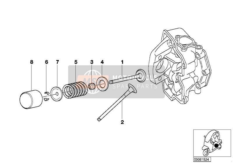 TIMING GEAR - INTAKE VALVE/EXHAUST VALVE