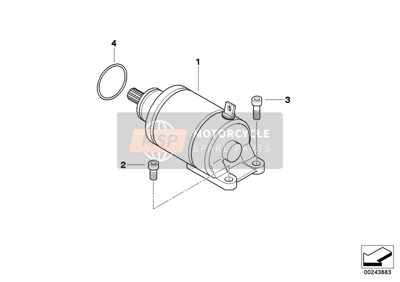 BMW C 1 (0191) 2000 Antipasto per un 2000 BMW C 1 (0191)