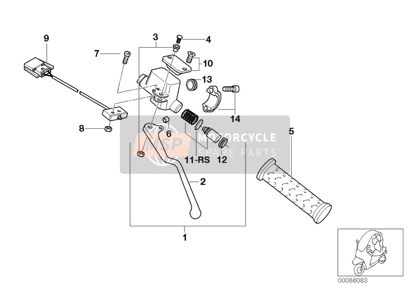 61312345554, Tornillo Cilindrico, BMW, 1