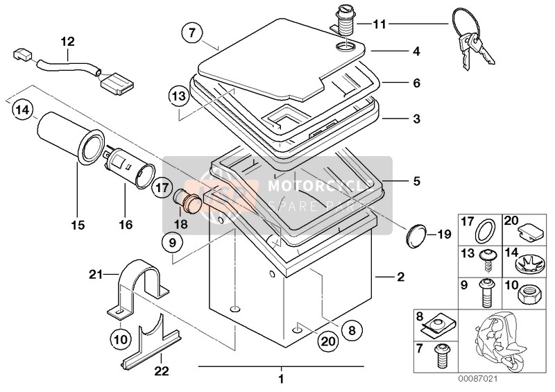 71607663798, Vis Auto Filetante, BMW, 1