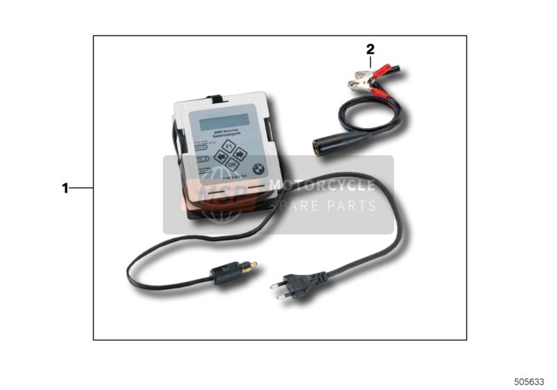 BMW C 1 200 (0192) 2000 Chargeur de batterie pour un 2000 BMW C 1 200 (0192)