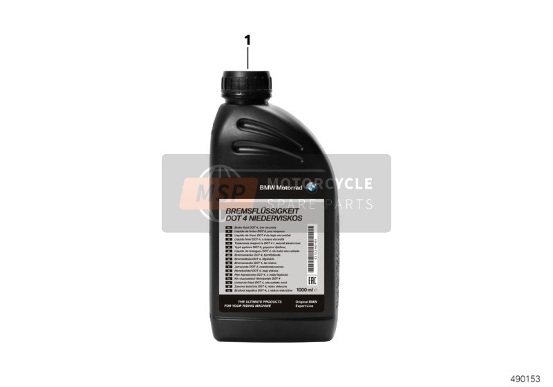 BMW C 400 X (0C09, 0C19) 2019 Liquide de freins pour un 2019 BMW C 400 X (0C09, 0C19)