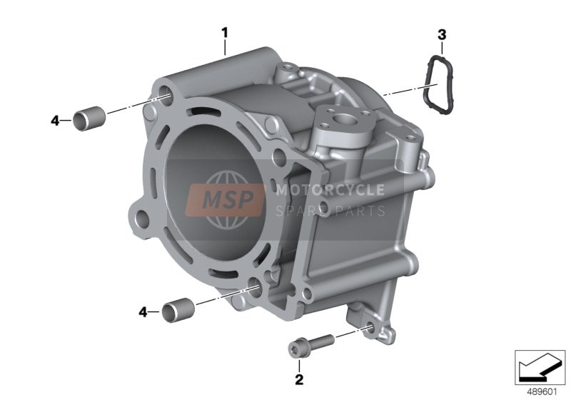 BMW C 400 X (0C09, 0C19) 2019 Cilindro para un 2019 BMW C 400 X (0C09, 0C19)