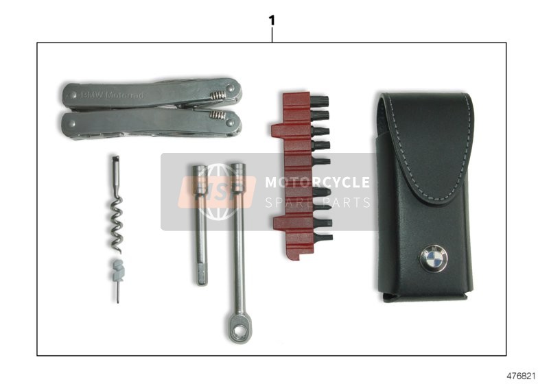 BMW C 600 Sport (0131, 0132) 2013 MULTIFUNCTION TOOL for a 2013 BMW C 600 Sport (0131, 0132)