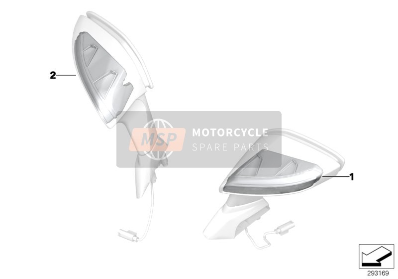 BMW C 650 GT (0133, 0134) 2013 LED flasher for a 2013 BMW C 650 GT (0133, 0134)