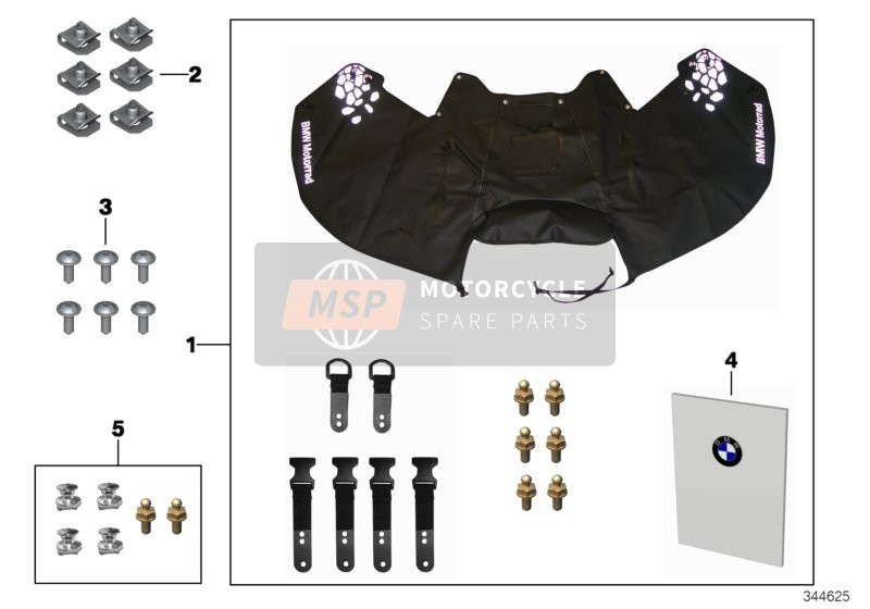 BMW C 650 GT (0133, 0134) 2013 Scooter coat for a 2013 BMW C 650 GT (0133, 0134)