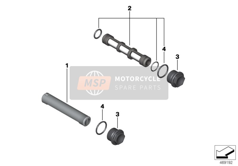 BMW C 650 GT (0133, 0134) 2014 Ölsieb für ein 2014 BMW C 650 GT (0133, 0134)