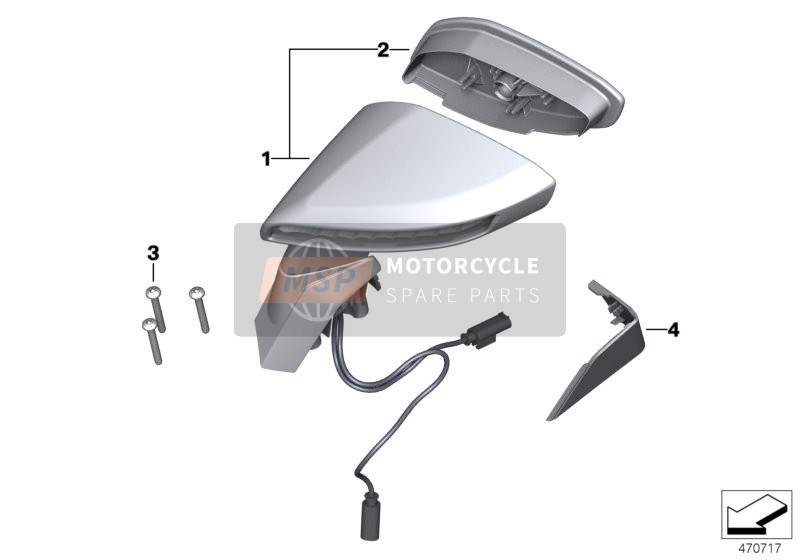 Rétroviseur Side View Assist