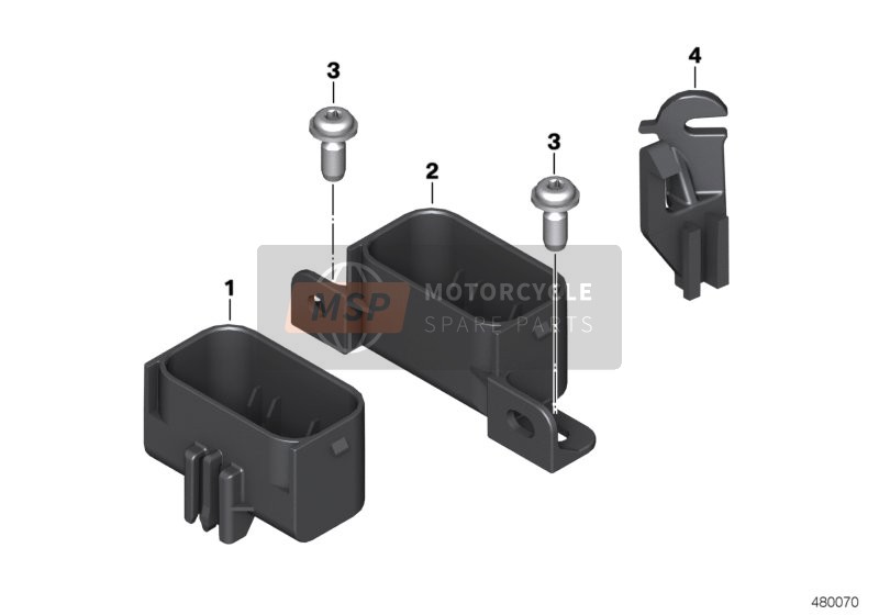 BMW C 650 GT 16 (0C05, 0C15) 2019 Steckerkappe OBD  1 für ein 2019 BMW C 650 GT 16 (0C05, 0C15)