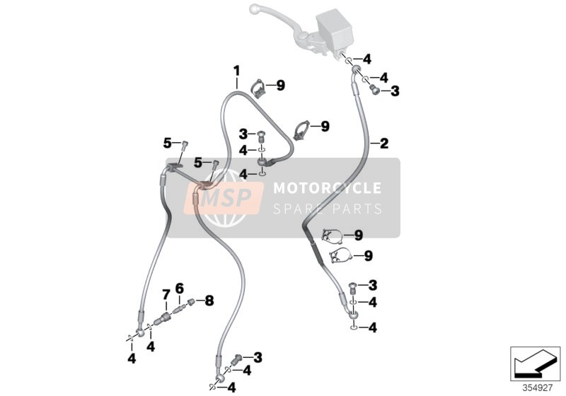 Brake Lines, Abs, Front