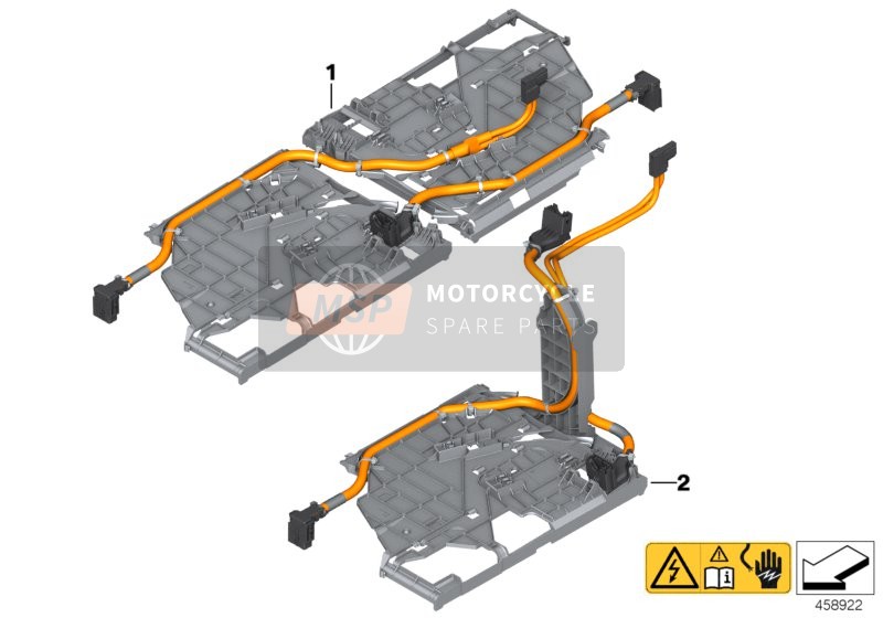 BMW C evolution (0C03) 2014 Conector de módulo para un 2014 BMW C evolution (0C03)