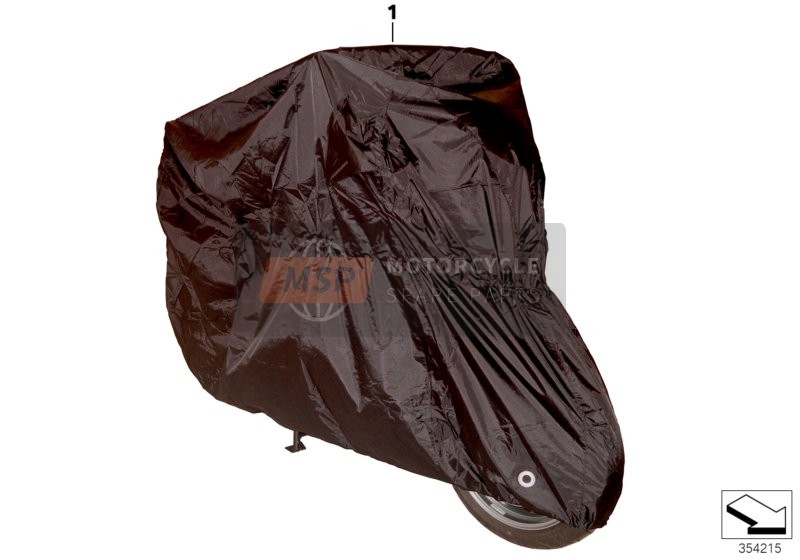 BMW F 650 GS 00 (0172,0182) 1999 TARPAULIN for a 1999 BMW F 650 GS 00 (0172,0182)