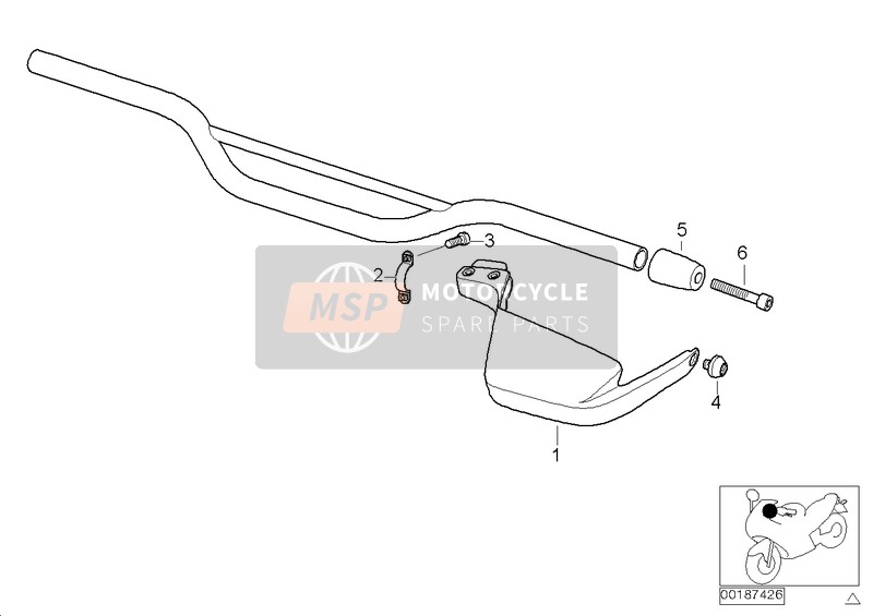 BMW F 650 GS 00 (0172,0182) 2003 Conversión GS Trophy 2 para un 2003 BMW F 650 GS 00 (0172,0182)