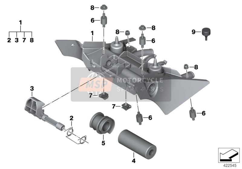 BMW F 650 GS (0218,0228) 2011 Sitzbankverriegelung für ein 2011 BMW F 650 GS (0218,0228)