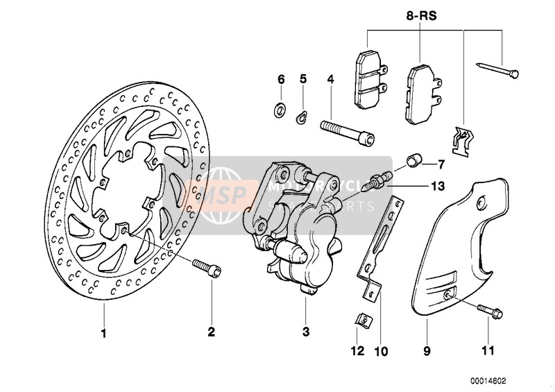 FRONT WHEEL BRAKE