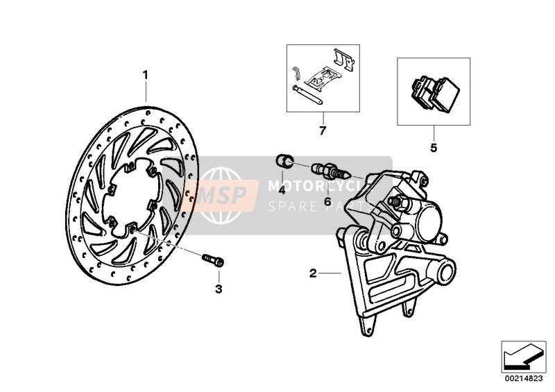 REAR WHEEL BRAKE