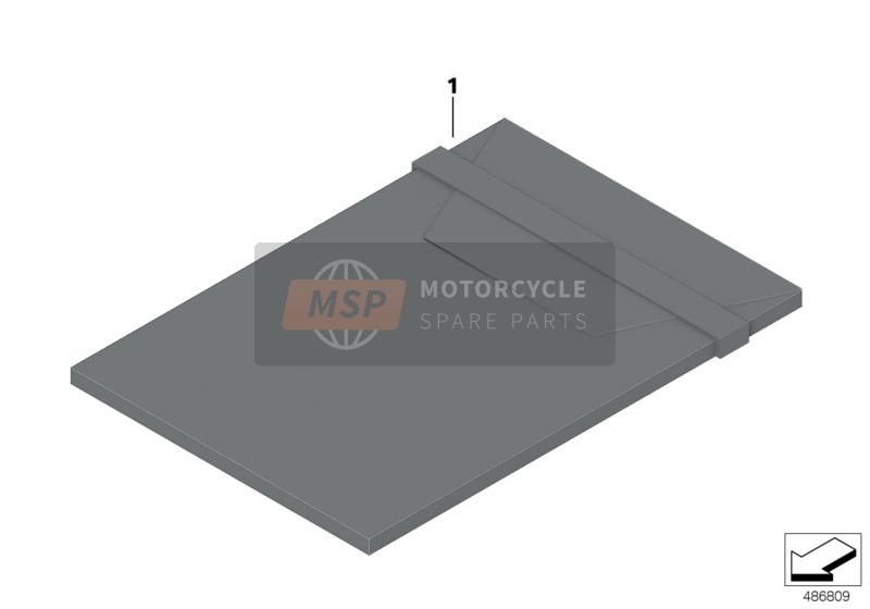 BMW F 700 GS (0B01, 0B11) 2011 Bordbuchetui 2 für ein 2011 BMW F 700 GS (0B01, 0B11)