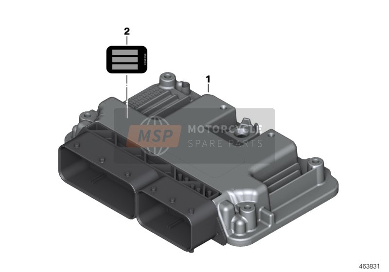 BMW F 700 GS (0B01, 0B11) 2011 CONTROL UNIT for a 2011 BMW F 700 GS (0B01, 0B11)