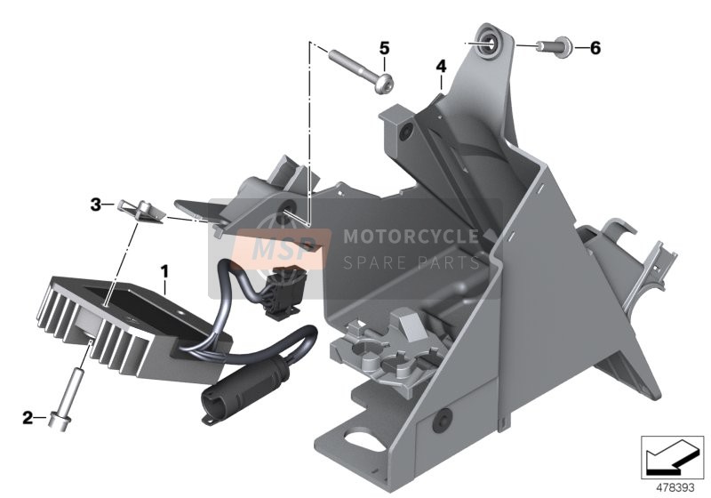 BMW F 700 GS 17 (0B06, 0B16) 2014 Régulateur de tension pour un 2014 BMW F 700 GS 17 (0B06, 0B16)