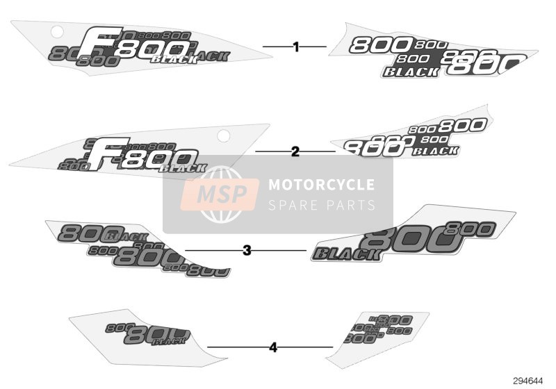 51148531382, Décor Flanc De Carénage Arrière Droit, BMW, 1