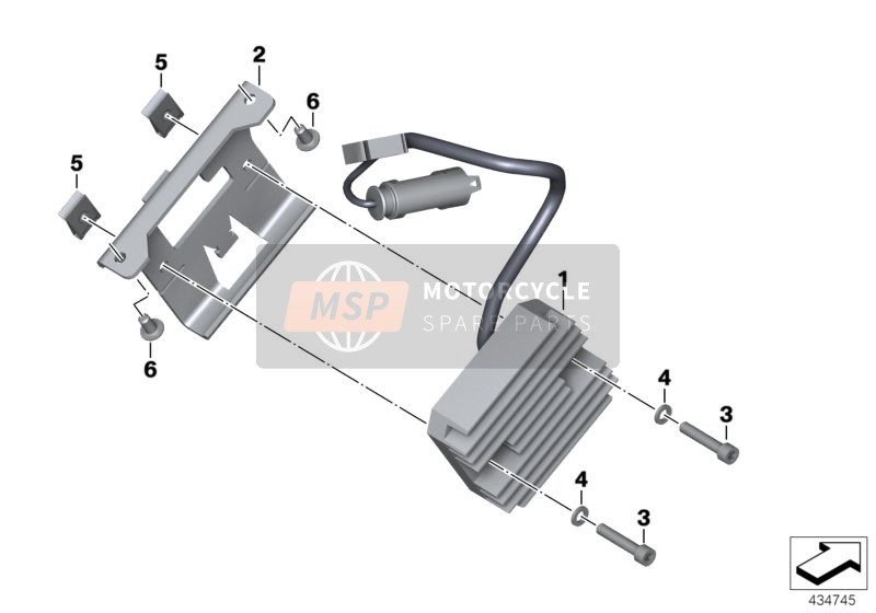 BMW F 800 GS 08 (0219,0229) 2009 VOLTAGE REGULATOR for a 2009 BMW F 800 GS 08 (0219,0229)