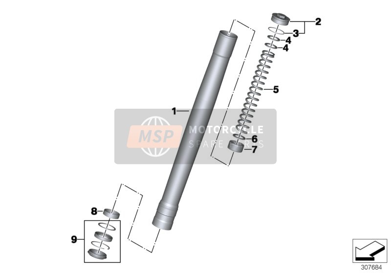 Tubo soporte