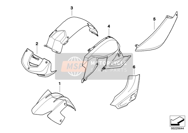 BMW F 800 R (0217,0227) 2011 Pièces en appret pour un 2011 BMW F 800 R (0217,0227)