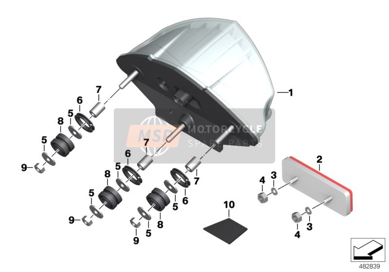 63217714555, LED-HECKLEUCHTE, BMW, 0