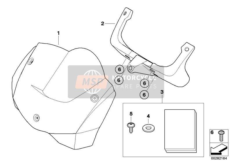 BMW F 800 R (0217,0227) 2005 WINDSCHILD für ein 2005 BMW F 800 R (0217,0227) BMW F 800 R (0217,0227) 2005 WINDSCHILD für ein 2005 BMW F 800 R (0217,0227)