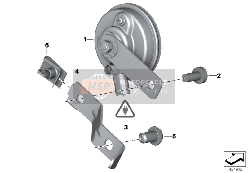 BMW F 800 R 15 (0B04, 0B14) 2014 HUPE für ein 2014 BMW F 800 R 15 (0B04, 0B14)