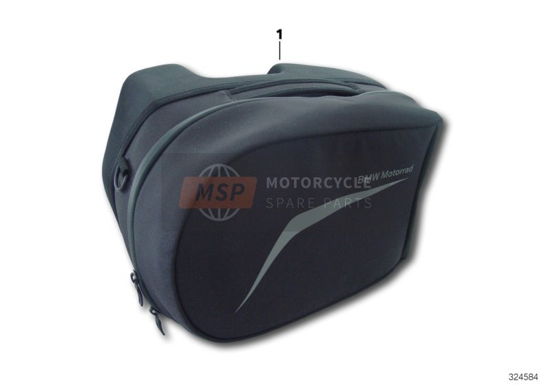 BMW F 800 R 15 (0B04, 0B14) 2013 Pochette intérieure pour valise de voyage pour un 2013 BMW F 800 R 15 (0B04, 0B14)