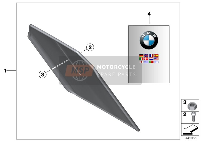 BMW F 800 R 17 (0B54, 0B64) 2019 SET OF MUDGUARDS for a 2019 BMW F 800 R 17 (0B54, 0B64)