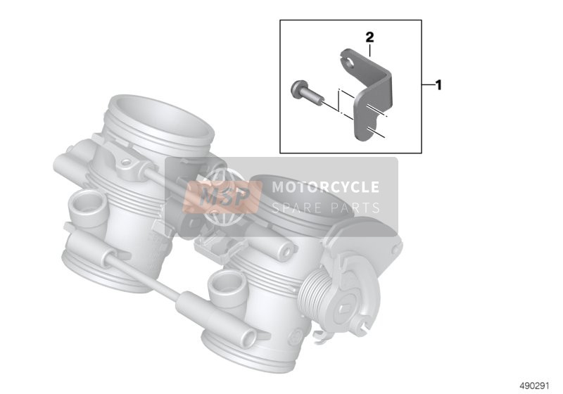 BMW F 800 S (0216,0226) 2005 Riduzione di potenza per un 2005 BMW F 800 S (0216,0226)