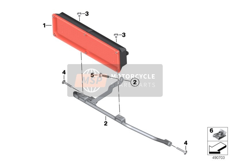 STOP SIGNAL TRANSMITTER, FRONT