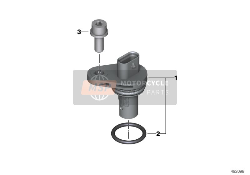 BMW F 850 GS (0B09, 0B19) 2017 Krukassensor voor een 2017 BMW F 850 GS (0B09, 0B19)