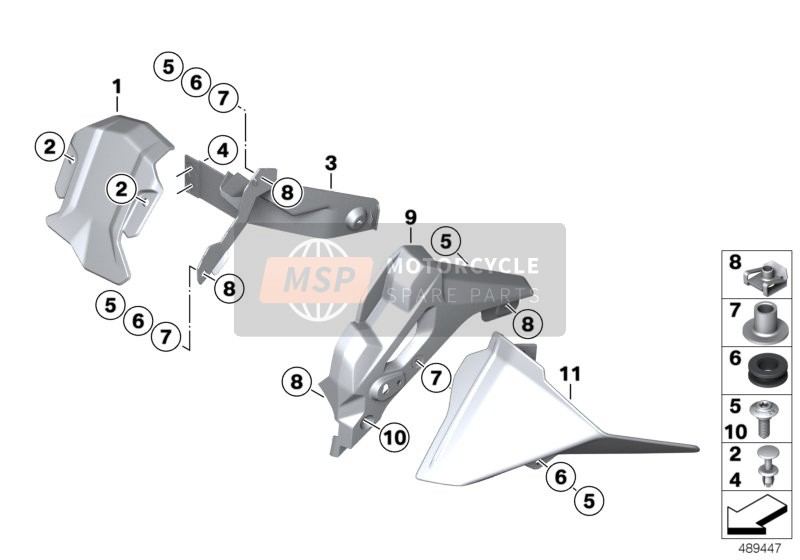 46638569667, Blende Windleitflügel Links, BMW, 0